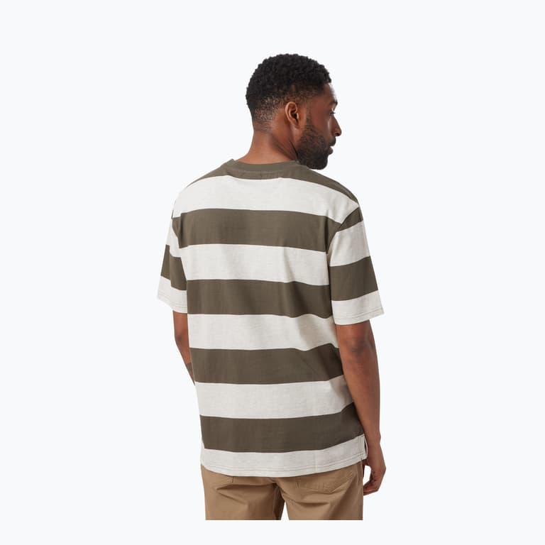 Firefly André Stripe M t-shirt Grön
