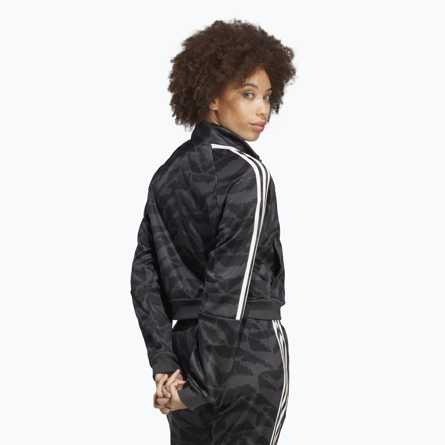 adidas Tiro Suit-Up Lifestyle W träningsjacka Svart