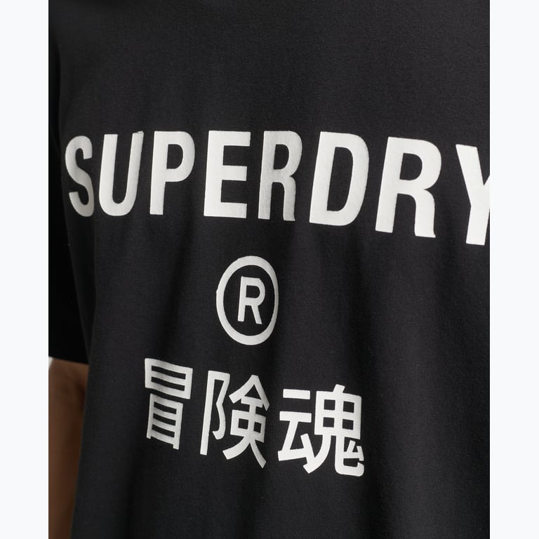 Superdry Code Core Sport t-shirt Svart