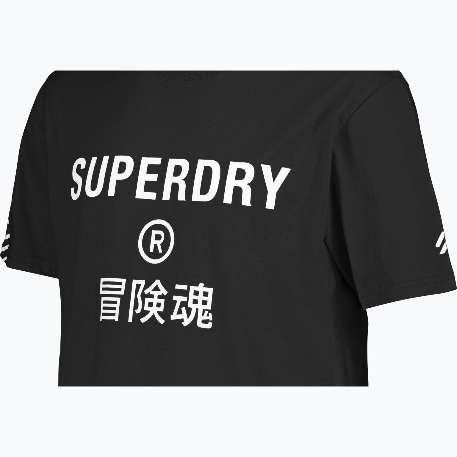 Superdry Code Core Sport t-shirt Svart