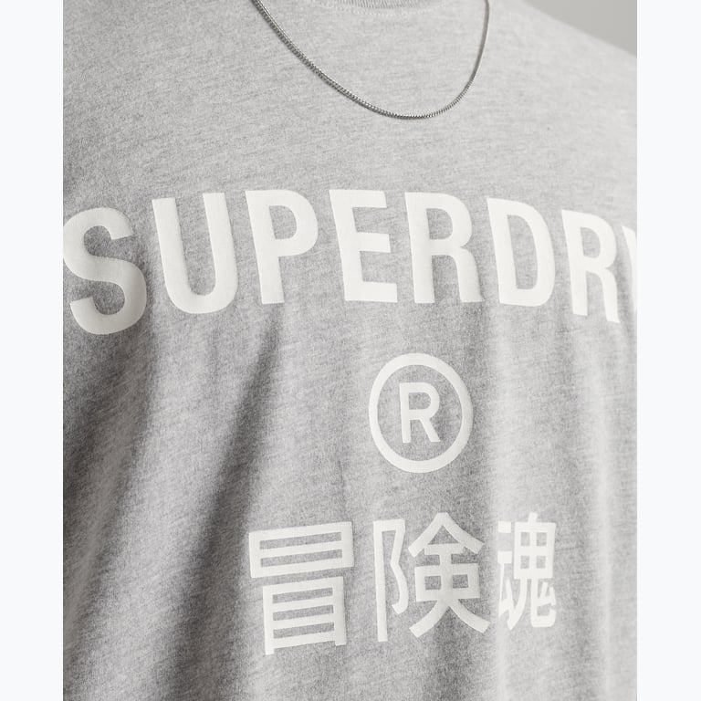 Superdry Code Core Sport t-shirt Grå