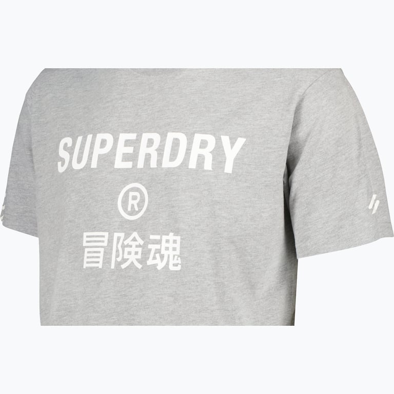 Superdry Code Core Sport t-shirt Grå