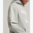 förhandsvisning ikon 3 för Superdry Code Core Sport huvtröja Grå