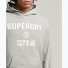 förhandsvisning ikon 5 för Superdry Code Core Sport huvtröja Grå