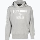 förhandsvisning ikon 6 för Superdry Code Core Sport huvtröja Grå