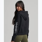 förhandsvisning ikon 2 för Superdry Code Core Crop Box huvtröja Svart