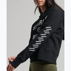 förhandsvisning ikon 3 för Superdry Code Core Crop Box huvtröja Svart