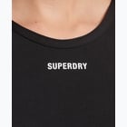 förhandsvisning ikon 3 för Superdry S Logo sport-BH Svart