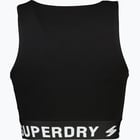 förhandsvisning ikon 7 för Superdry S Logo sport-BH Svart