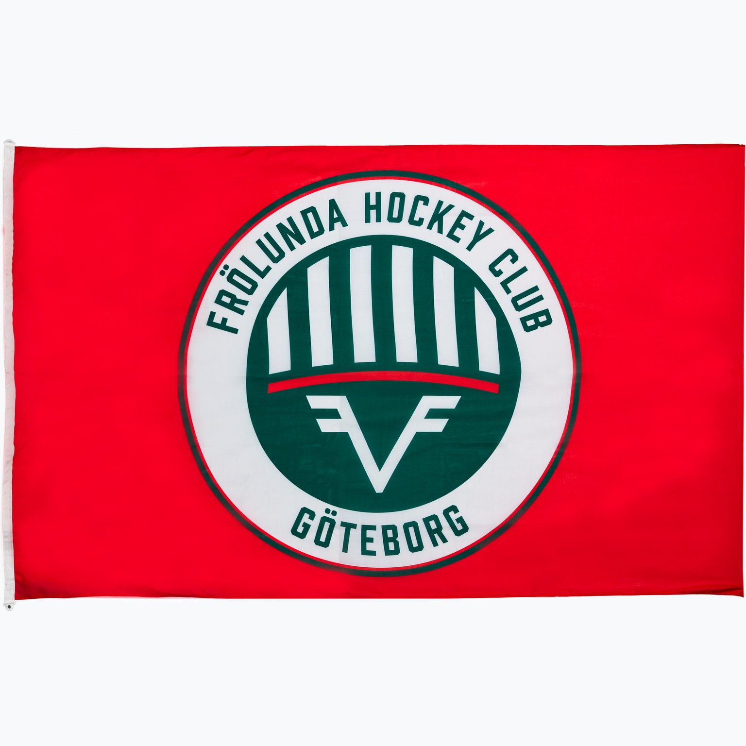 Frölunda Hockey Flaggstångsflagga 240x150cm Röd