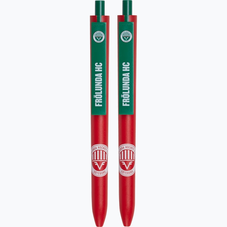 Frölunda Hockey Plastpenna 2-pack Röd