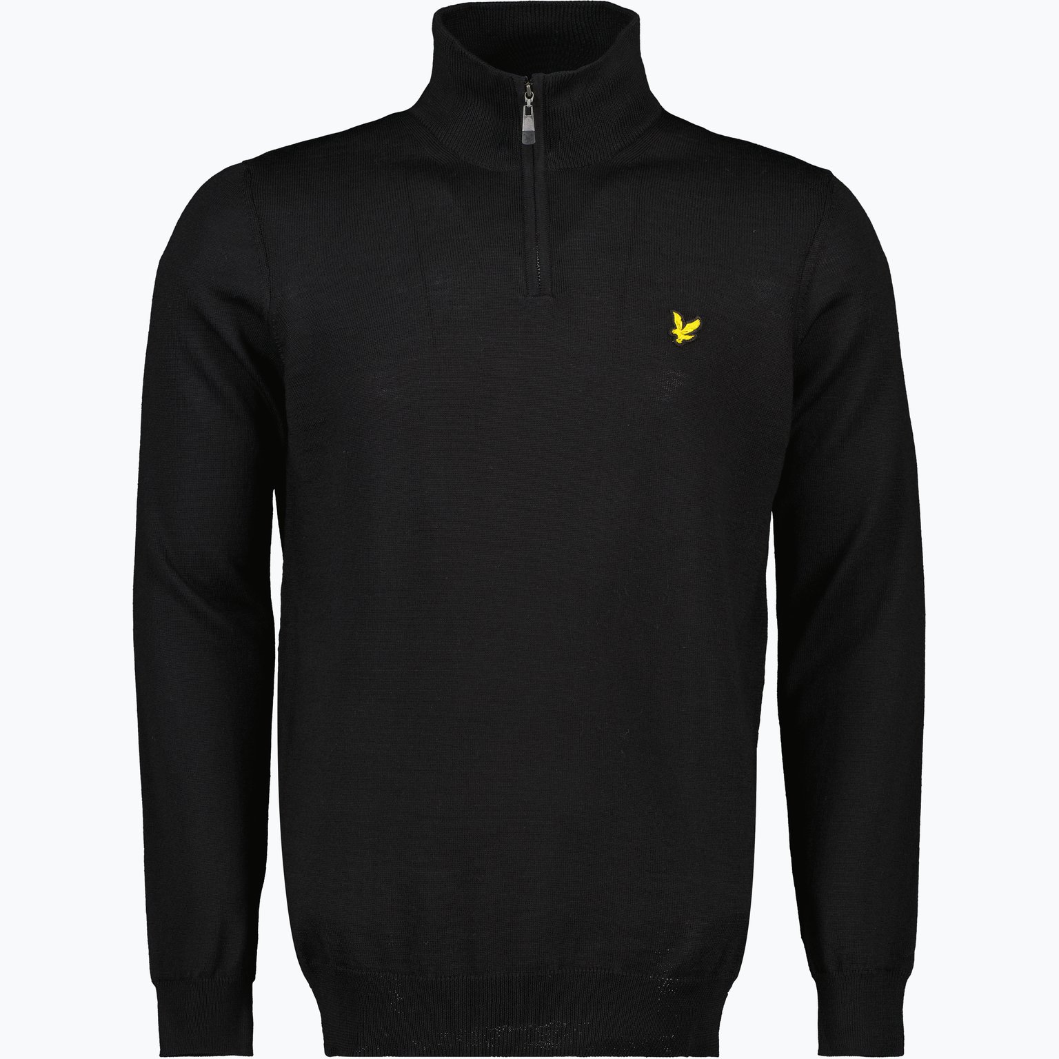 Lyle & Scott Golf Core 1/4 Zip Merino tröja Svart