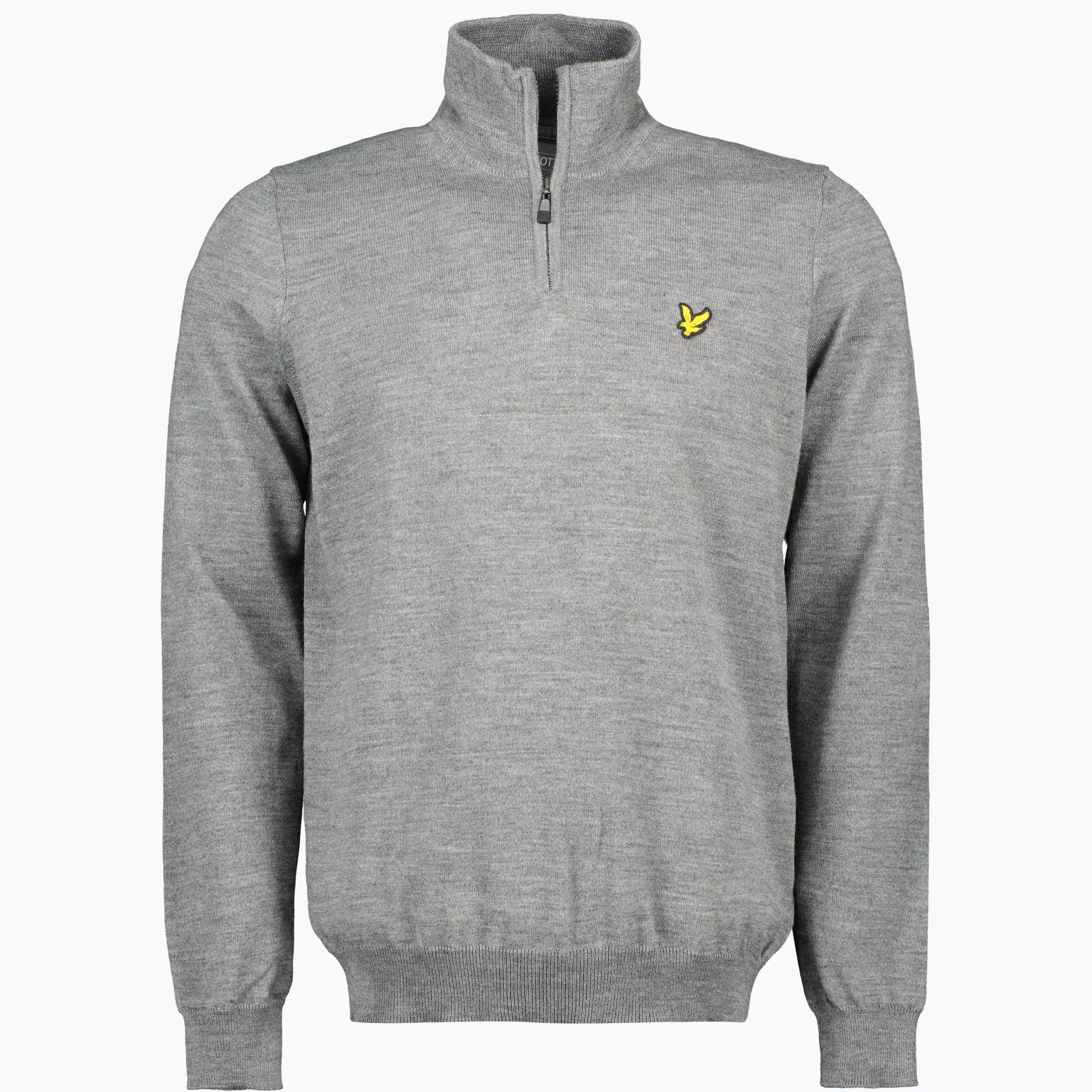 Lyle & Scott Golf Core 1/4 Zip Merino tröja Grå