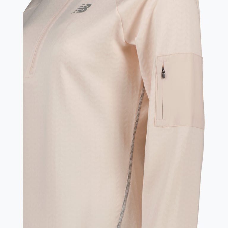 New Balance Heat Grid Half Zip W löpartröja Rosa