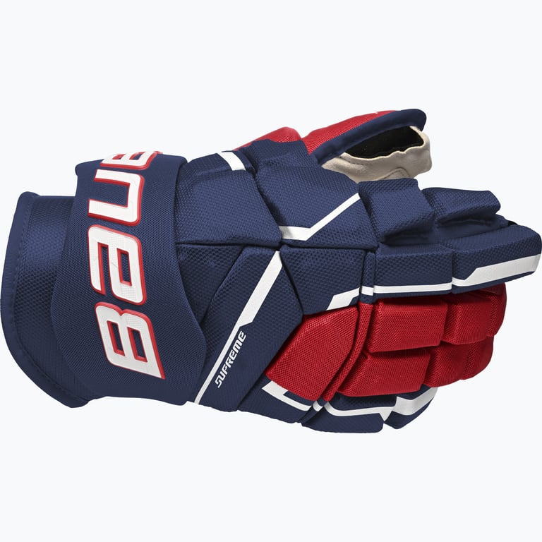 Bauer Hockey Supreme M5 Pro SR hockeyhandskar Blå