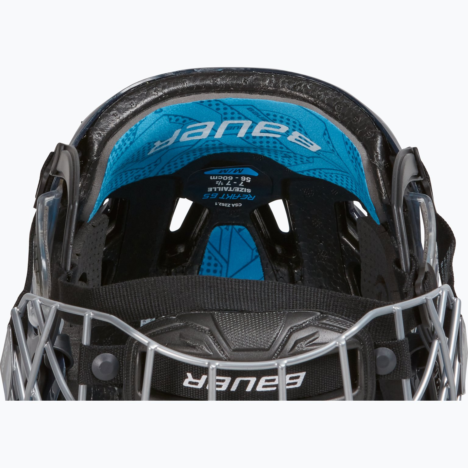 Bauer Hockey Re-Akt 65 Combo hockeyhjälm Röd