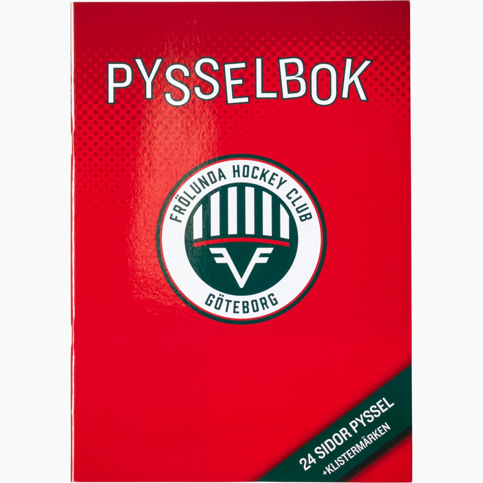 Frölunda Hockey Pysselbok Röd