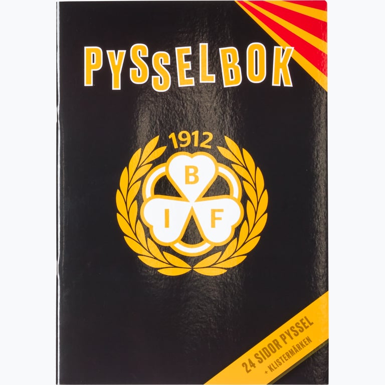 Brynäs IF Pysselbok Svart