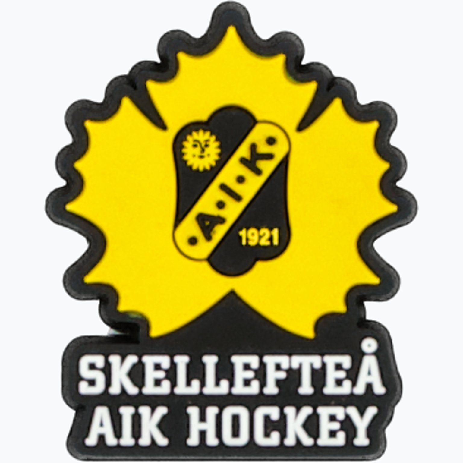 Skellefteå AIK PVC Magnet Gul