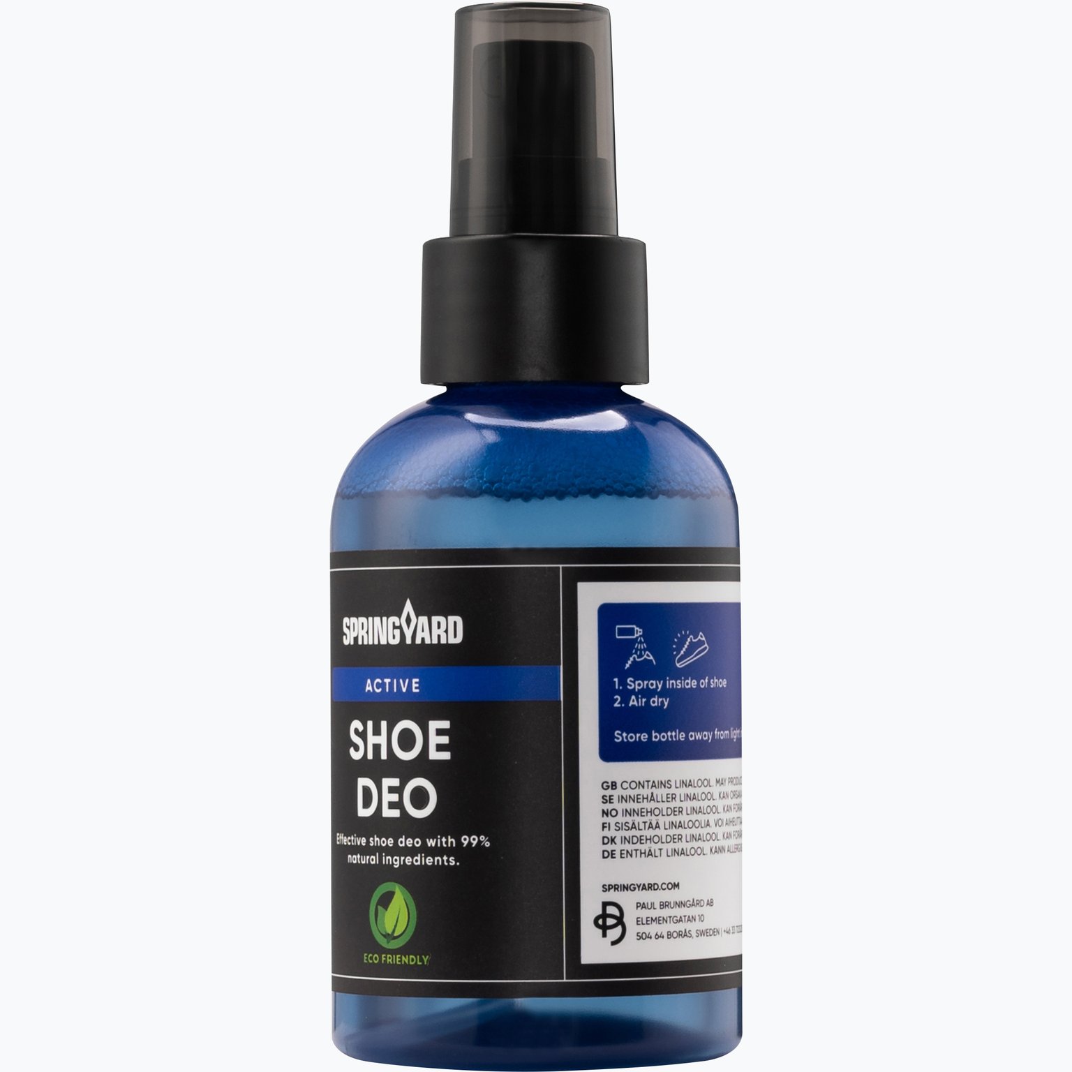 Springyard Shoe Deo skodeoderant Blå