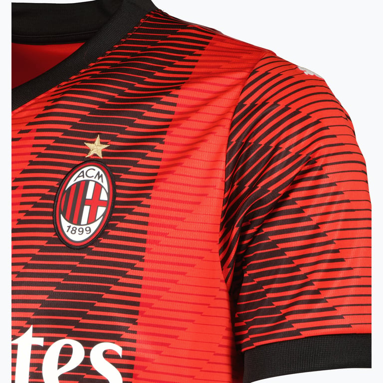 Puma AC Milan 23/24 Home matchtröja Röd