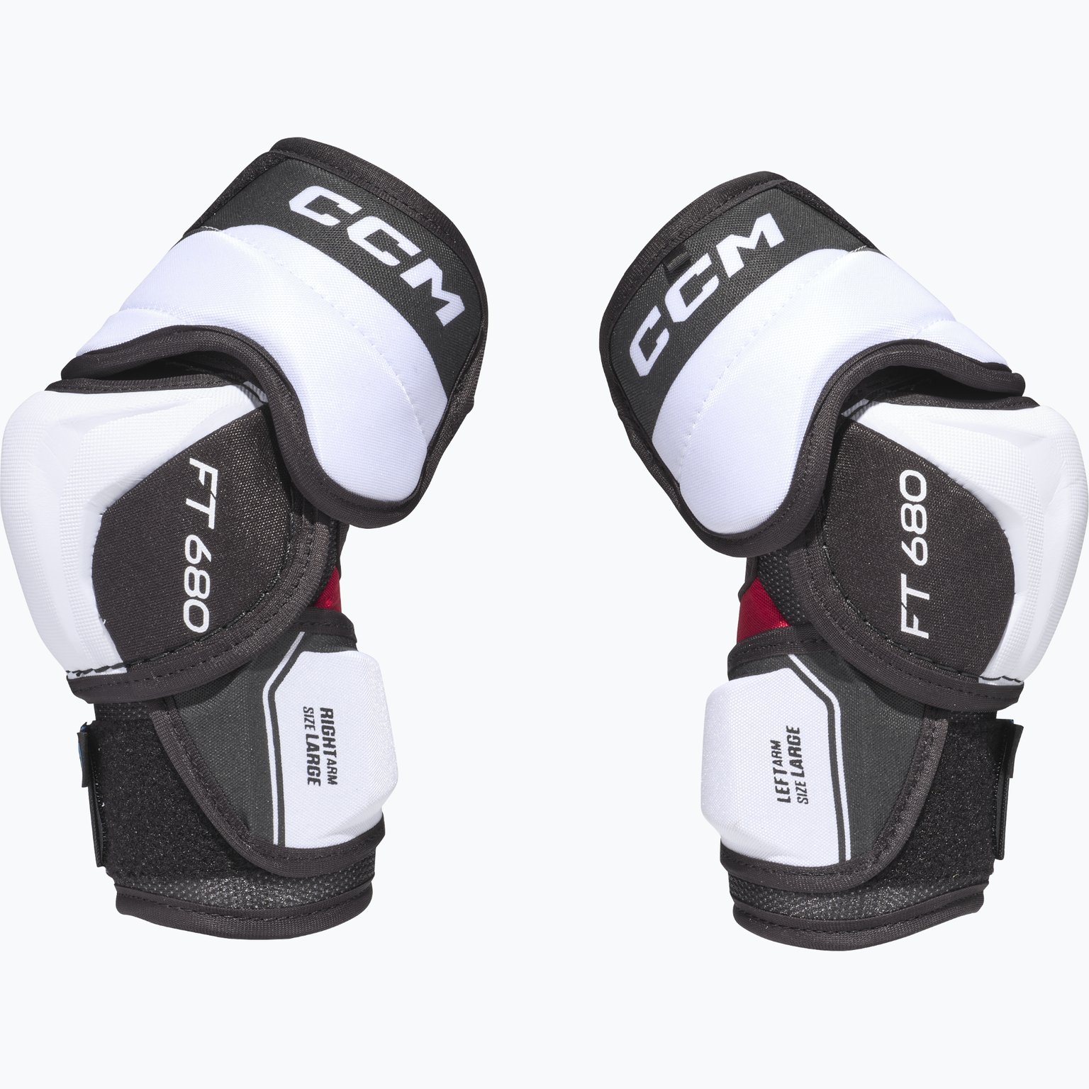 CCM Hockey Jetspeed 680 SR armbågsskydd Vit