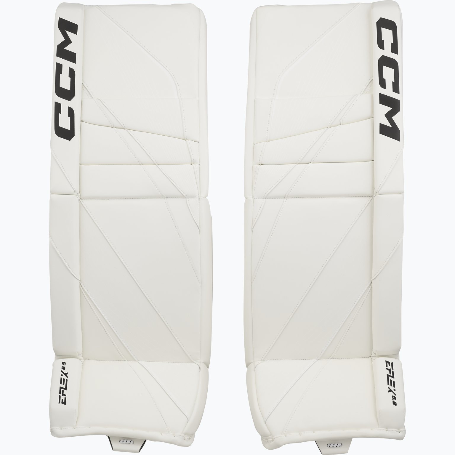 CCM Hockey EFlex 6.5 JR målvaktsbenskydd Vit