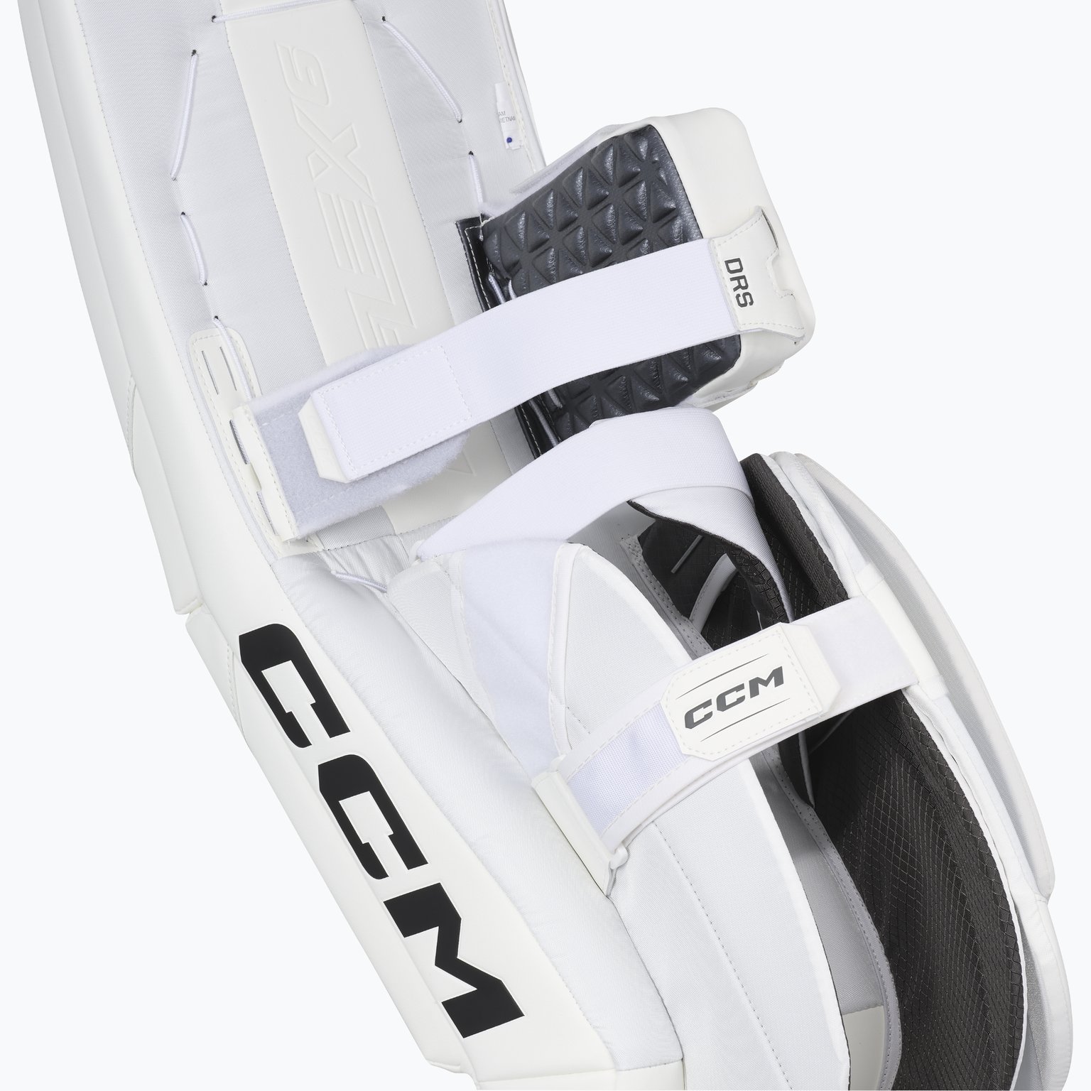 CCM Hockey EFlex 6.5 JR målvaktsbenskydd Vit