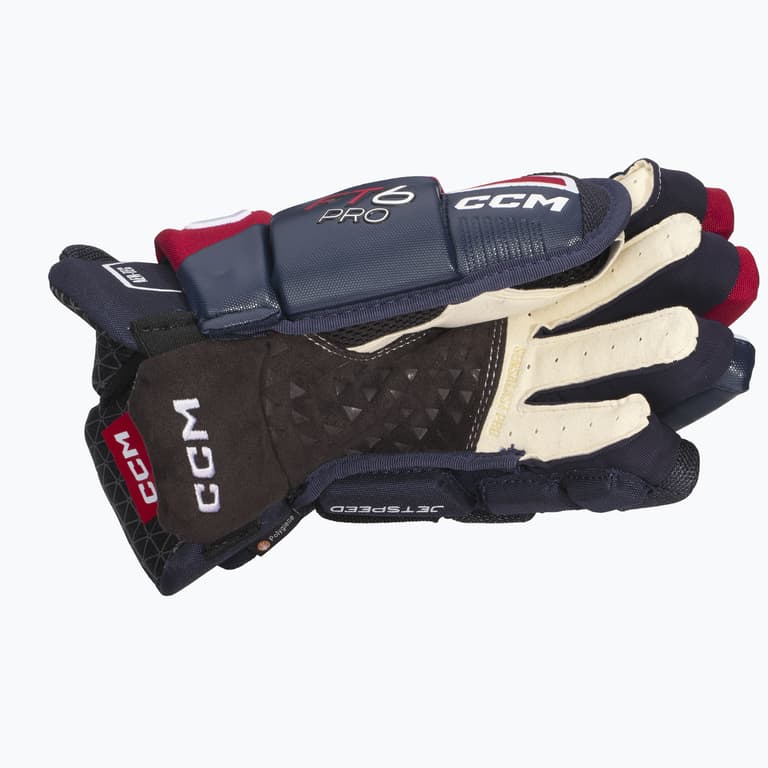 CCM Hockey Jetspeed FT6 Pro SR hockeyhandskar Blå