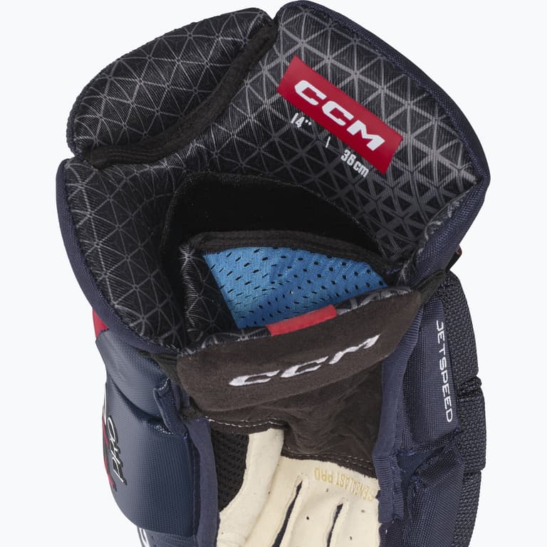 CCM Hockey Jetspeed FT6 Pro SR hockeyhandskar Blå
