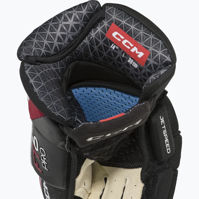 CCM Hockey Jetspeed FT6 Pro SR hockeyhandskar Svart