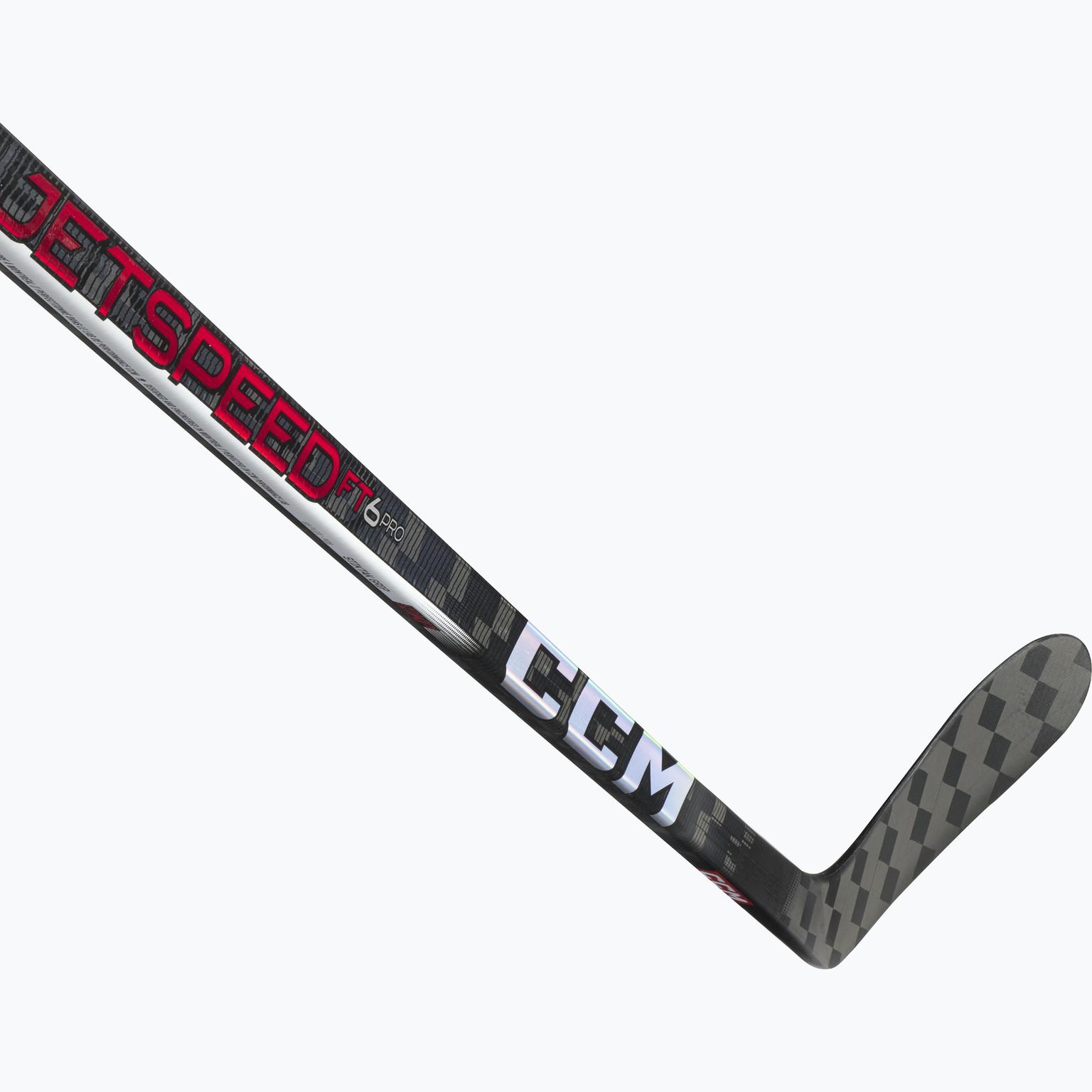 CCM Hockey Jetspeed FT6 Pro INT hockeyklubba Svart
