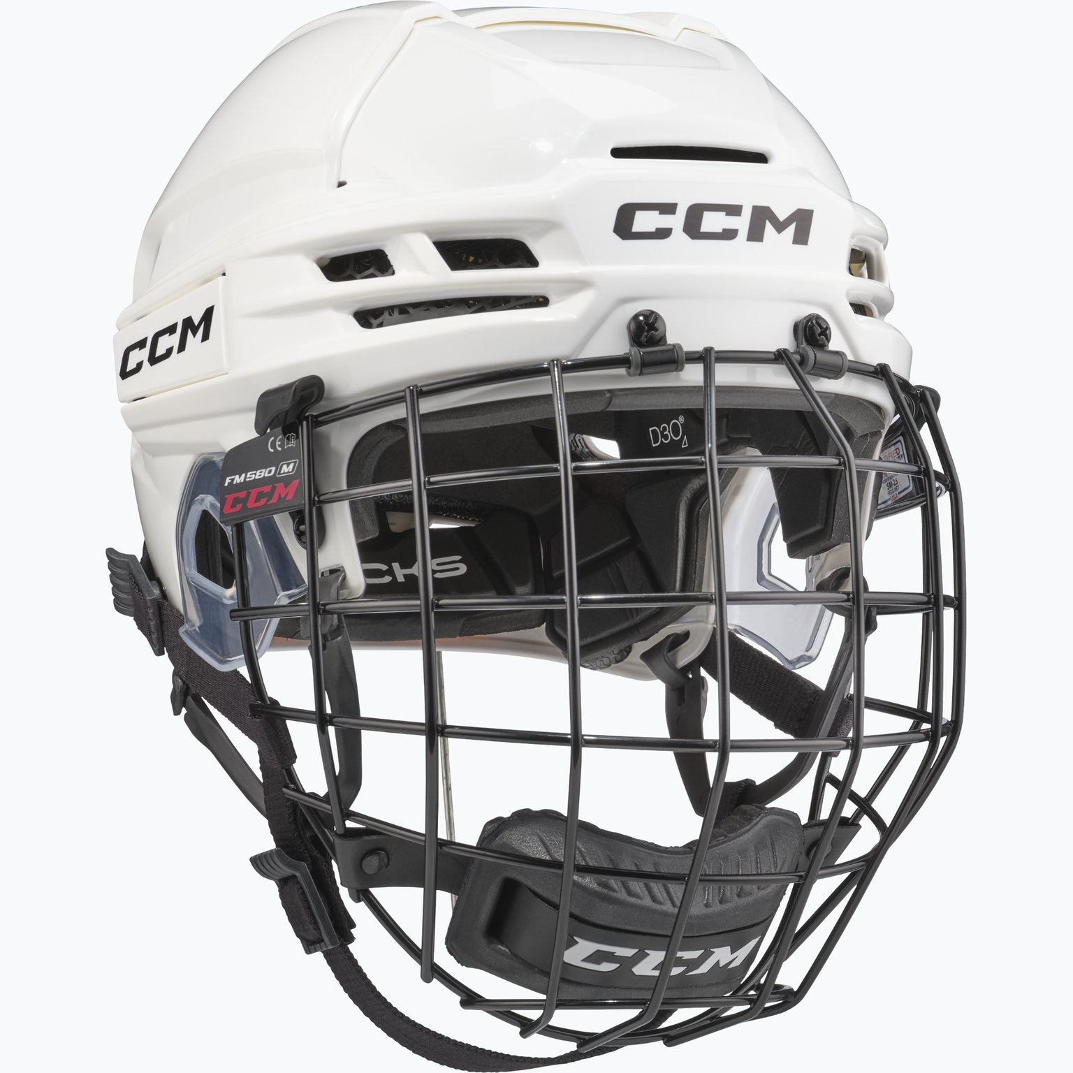 CCM Hockey Tacks 720 Combo hockeyhjälm Röd