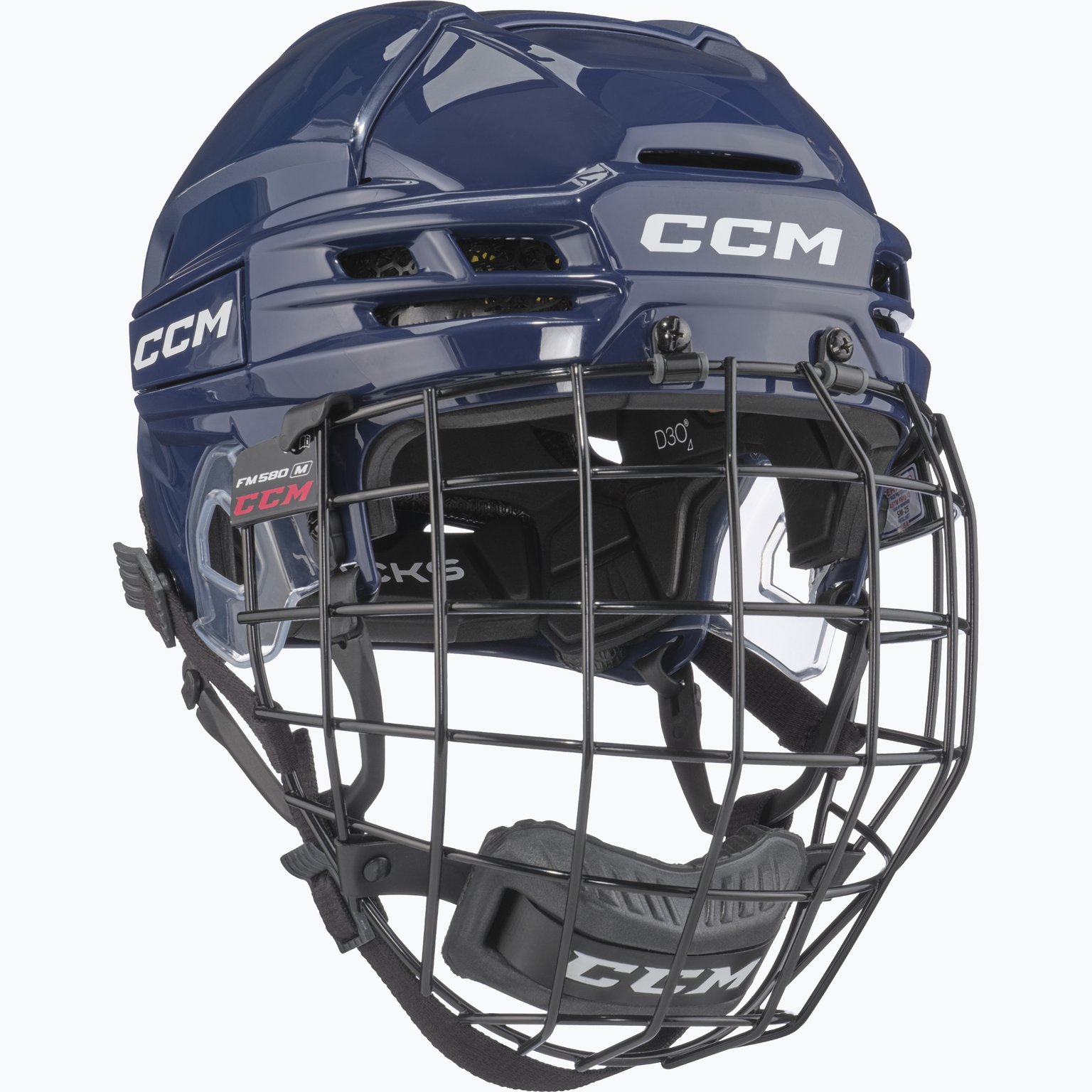 CCM Hockey Tacks 720 Combo hockeyhjälm Blå