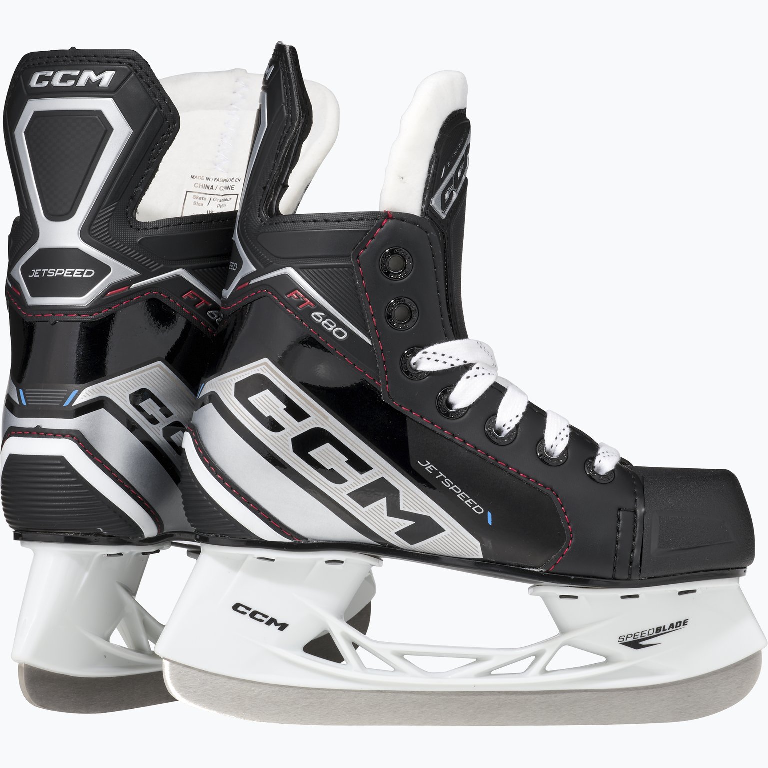 CCM Hockey SK Jetspeed FT680 YT skridskor Svart