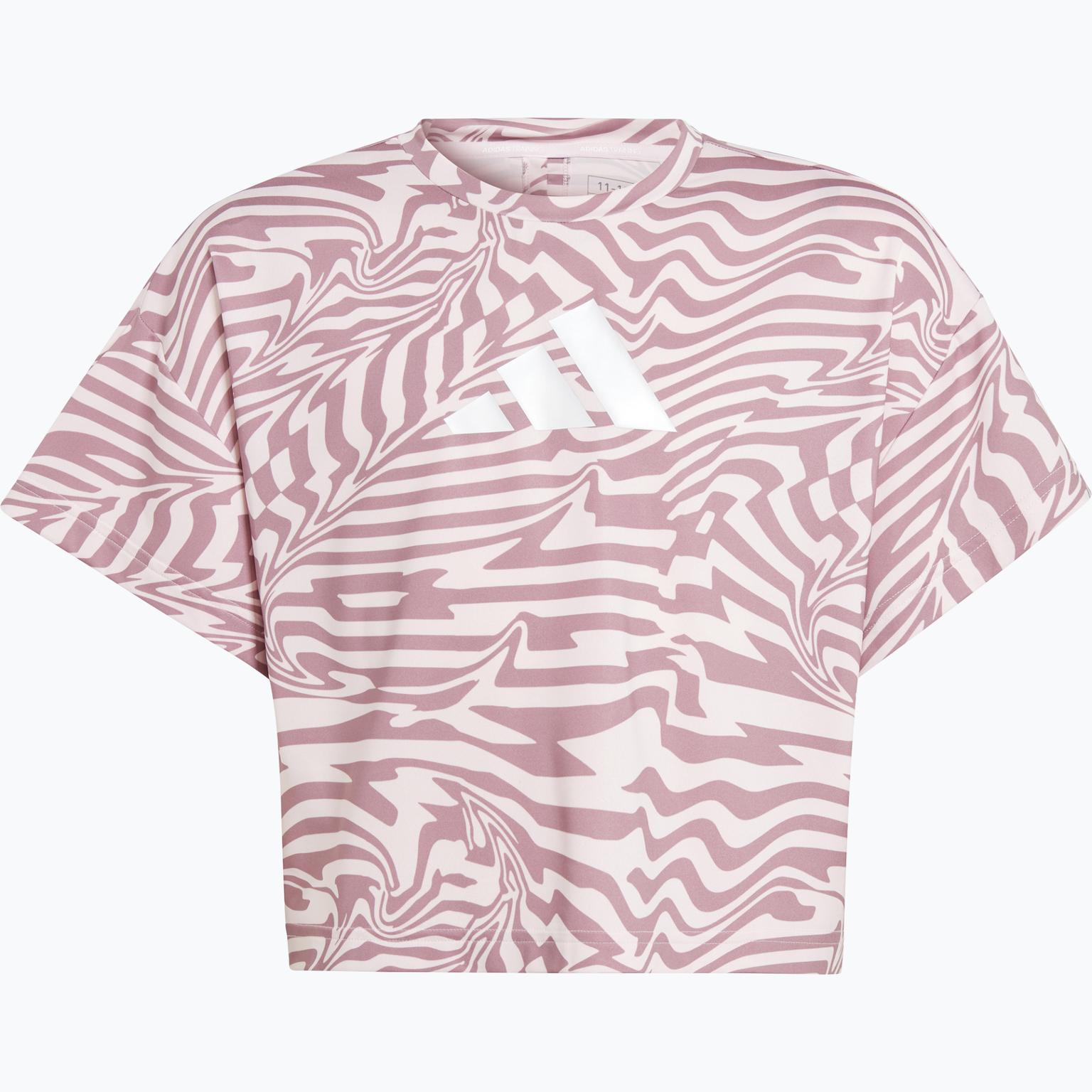 adidas Aeroready Print JR träningst-shirt  Rosa