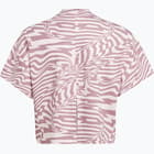 förhandsvisning ikon 2 för adidas Aeroready Print JR träningst-shirt  Rosa
