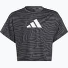 färgalternativ för Svart adidas Aeroready Print JR träningst-shirt 