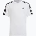 färgalternativ för Vit adidas Train Essentials 3-stripes JR träningst-shirt