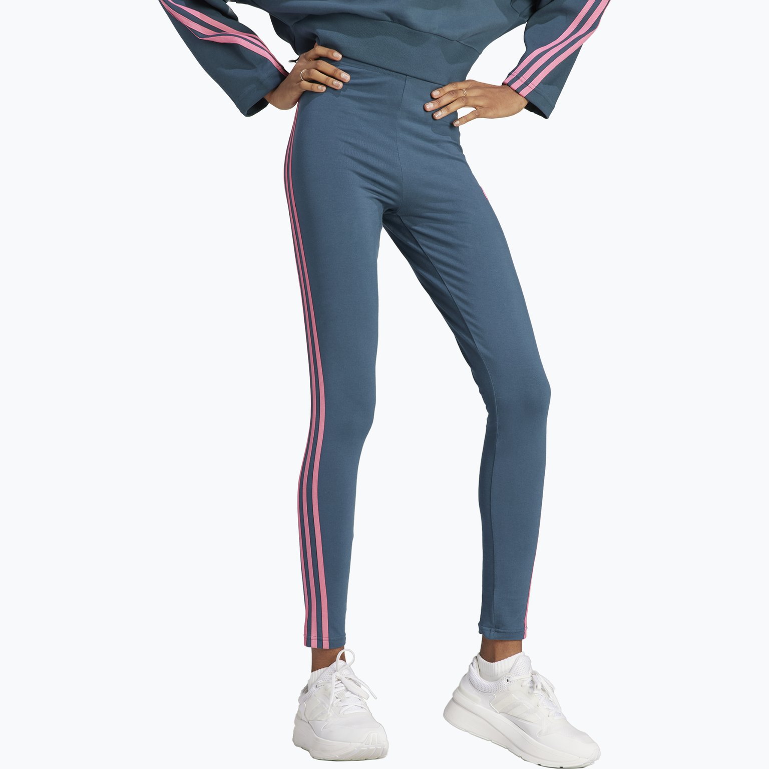 adidas Future Icons 3-Stripes leggings Blå