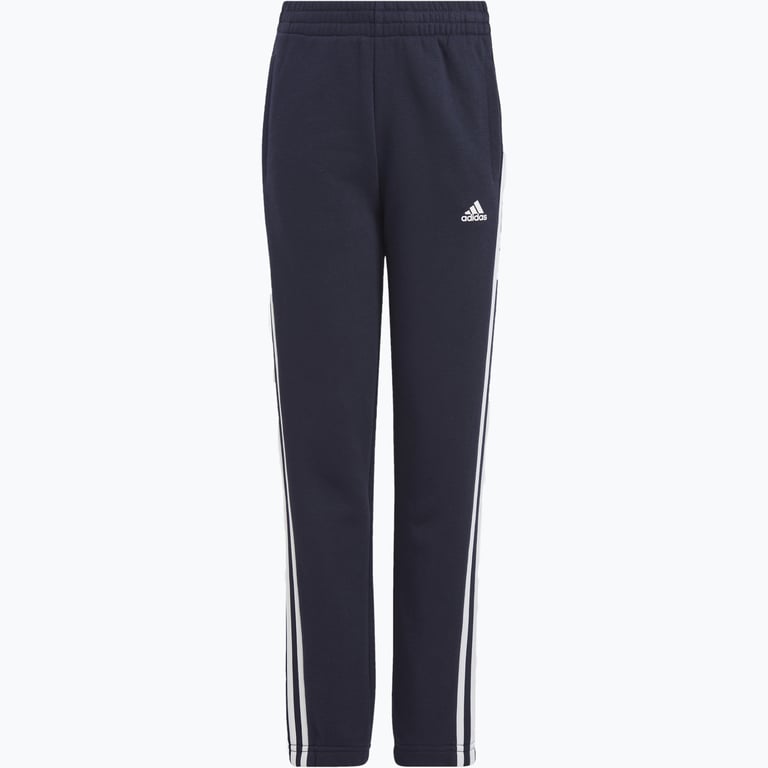 adidas Essentials 3-Stripes Fleece JR mjukisbyxor Blå