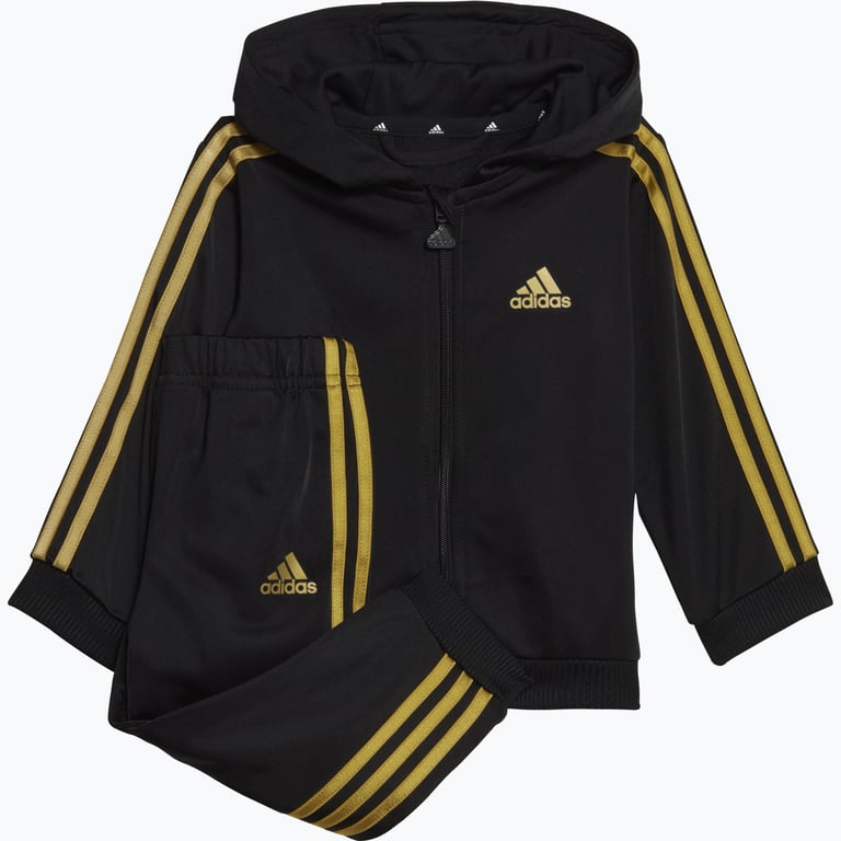 adidas Essentials Shiny Hood MR träningsoverall Svart