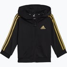 förhandsvisning ikon 2 för adidas Essentials Shiny Hood MR träningsoverall Svart