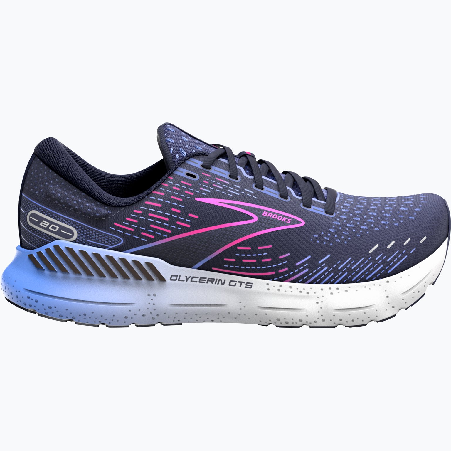 Brooks Glycerin GTS 20 W löparskor  Blå