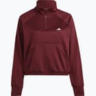 förhandsvisning ikon 6 för adidas Aeroready Game and Go Plus Size W träningströja Röd
