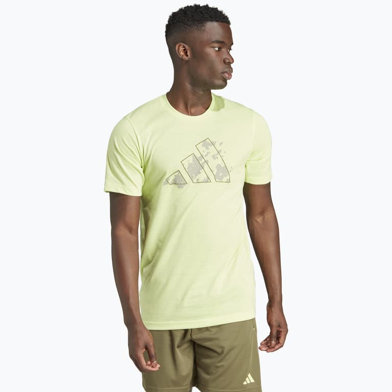 adidas Train Essentials Seasonal träningst-shirt Gul