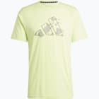 förhandsvisning ikon 6 för adidas Train Essentials Seasonal träningst-shirt Gul
