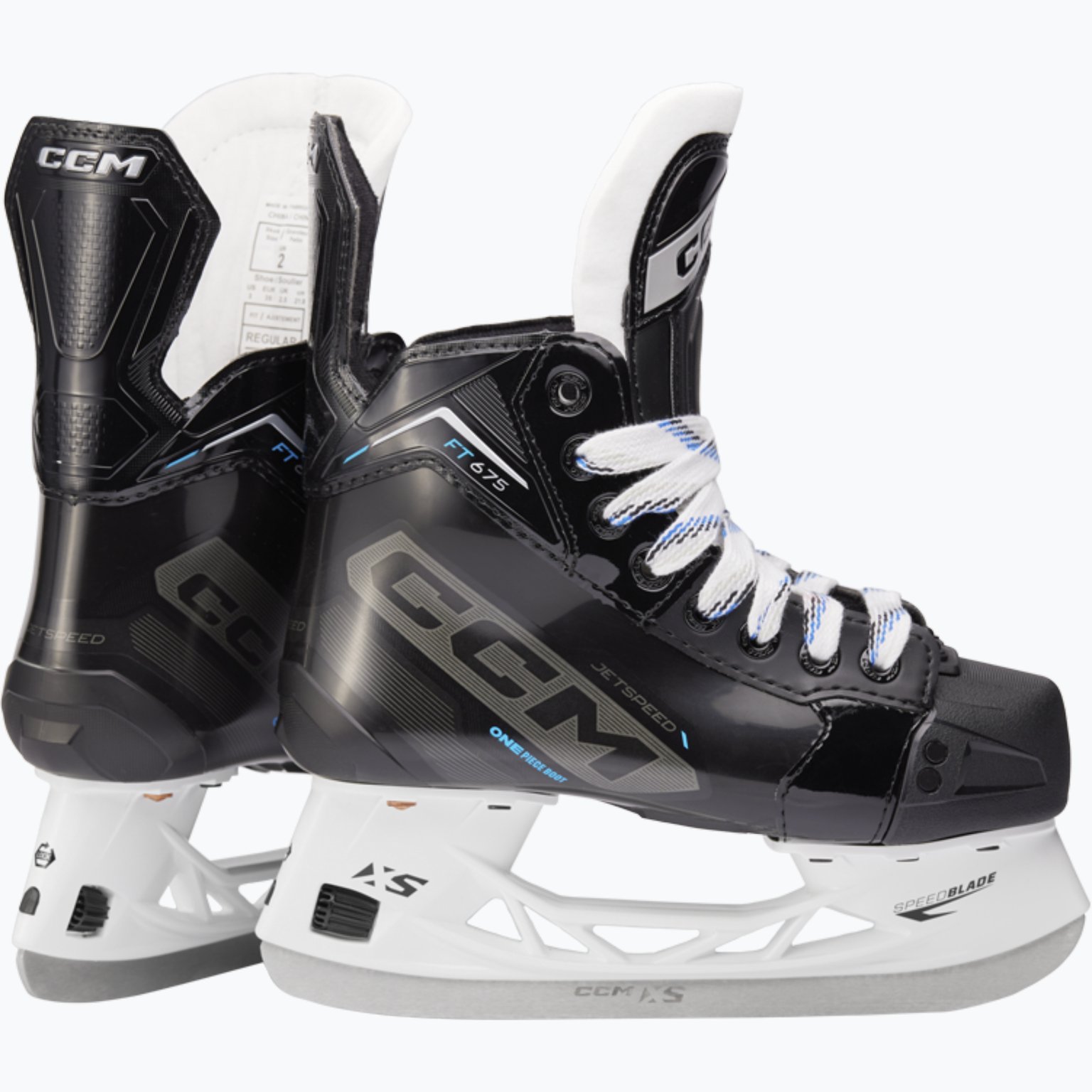 CCM Hockey Jetspeed 675 JR hockeyskridskor Svart