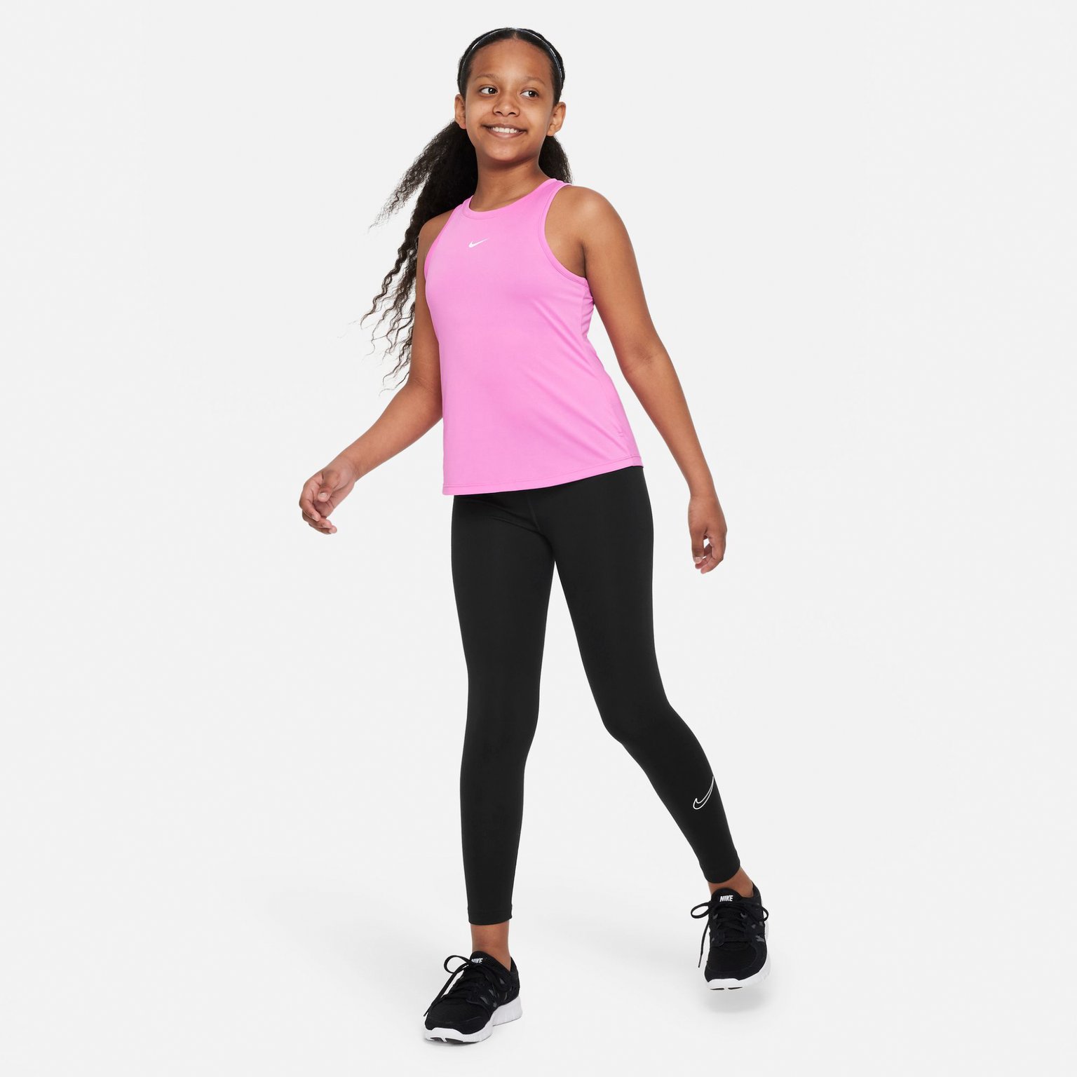 Nike One Dri-FIT JR träningslinne Rosa