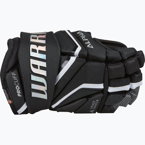 Warrior Hockey Alpha LX2 Pro JR hockeyhandskar Svart